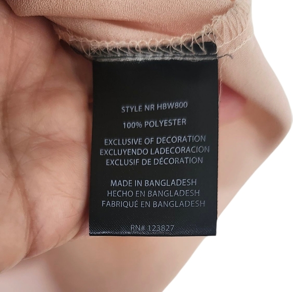 Brand New, Size L Elegant Light Pink, Blush Sleeveless Top - Picture 10 of 11